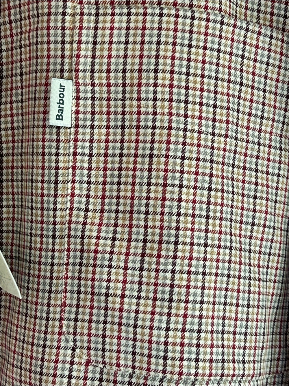 Barbour Scotland Check Button Down Shirt NWT - Picture 4 of 6